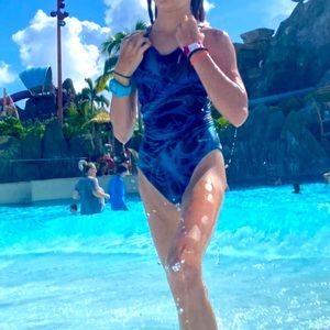 Youth swim one piece